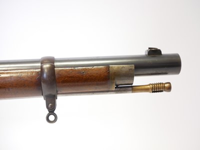 Lot Thomas Turner .577 Snider rifle, 25inch barrel...