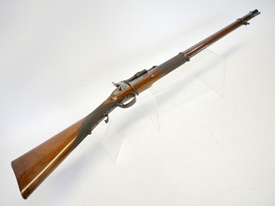 Lot Thomas Turner .577 Snider rifle, 25inch barrel...