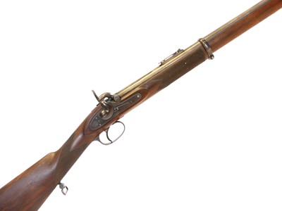 Lot Whitworth Best Quality percussion .451 rifle,...