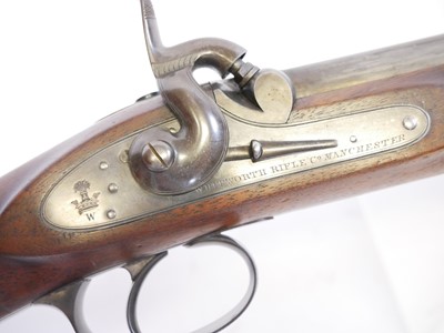 Lot Whitworth Best Quality percussion .451 rifle,...