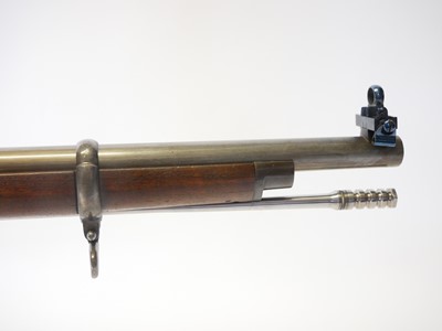 Lot Whitworth Best Quality percussion .451 rifle,...