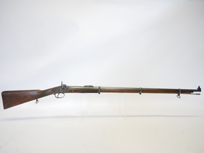 Lot Whitworth Best Quality percussion .451 rifle,...