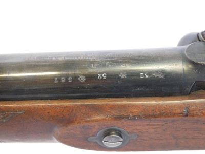 Lot Whitworth Best Quality percussion .451 rifle,...