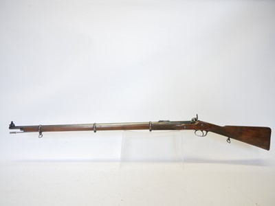 Lot Whitworth Best Quality percussion .451 rifle,...