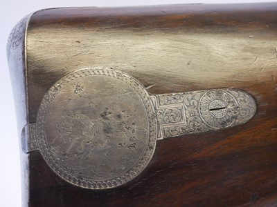 Lot Cased Alexander Henry .451 percussion target...