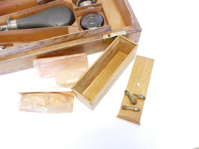 Lot Cased Alexander Henry .451 percussion target...
