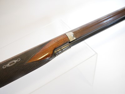 Lot Samuel Nock 14 bore single barrel percussion...