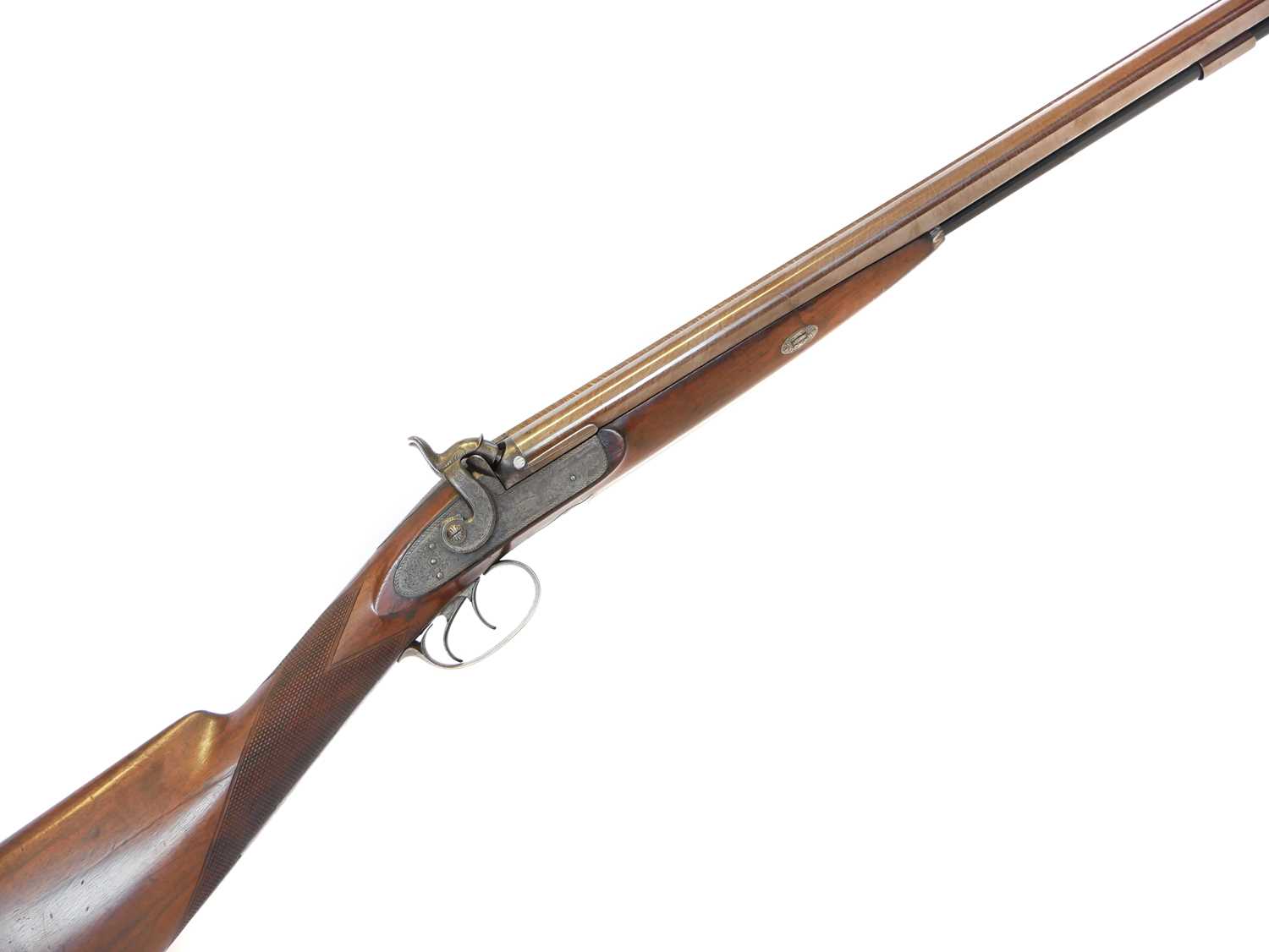 Lot George and John Deane 14 bore double-barreled...