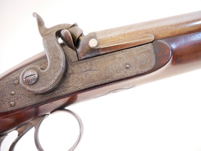 Lot George and John Deane 14 bore double-barreled...