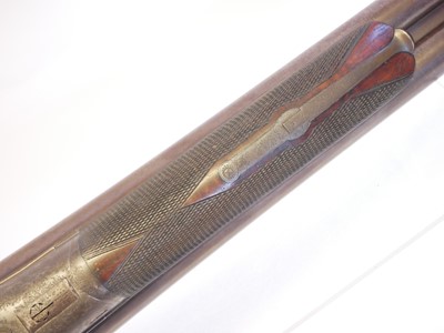 Lot W.C. Scott and Son 10 bore side by side hammer...