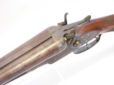 Lot W.C. Scott and Son 10 bore side by side hammer...