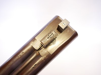 Lot W.C. Scott and Son 10 bore side by side hammer...