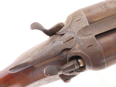 Lot W.C. Scott and Son 10 bore side by side hammer...