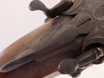 Lot W.C. Scott and Son 10 bore side by side hammer...