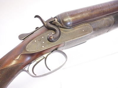 Lot W.C. Scott and Son 10 bore side by side hammer...