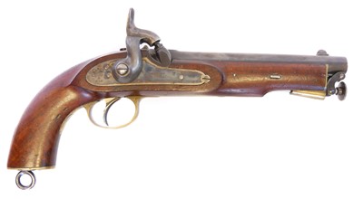 Lot Percussion 1855 type cavalry pistol made for...