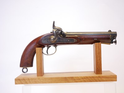 Lot Percussion 1855 type cavalry pistol made for...