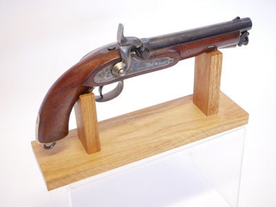 Lot Percussion 1855 type cavalry pistol made for...