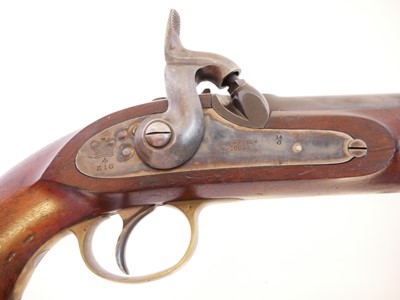 Lot Percussion 1855 type cavalry pistol made for...