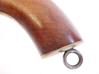 Lot Percussion 1855 type cavalry pistol made for...