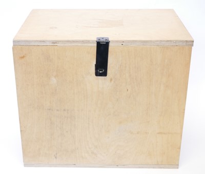 Lot Black Powder storage box, with nine divisions.