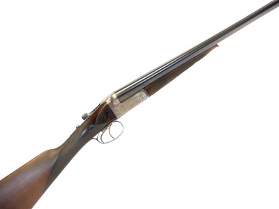 Lot G.E. Lewis 12 bore side by side shotgun,...