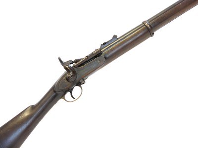 Lot R. Huges .577 Snider rifle, 36 inch barrel...