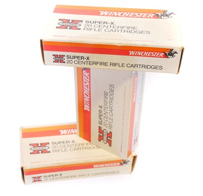 Lot Winchester .458 Magnum ammunition, to include...