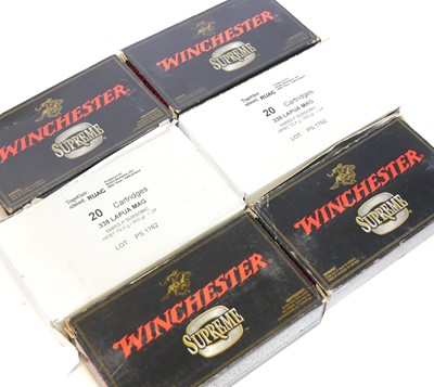 Lot .338 Lapua Magnum ammunition, including 80...