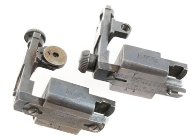 Lot Two Parker Hale PH5B aperture sights, one...