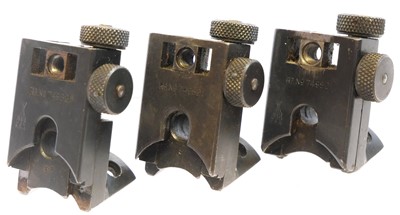 Lot Three BSA No.7 aperture sights.