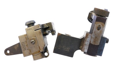 Lot Two Parker Hale aperture sights, to include a...