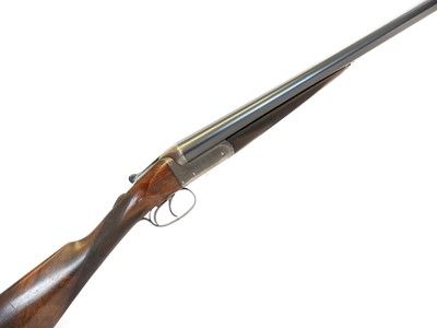 Lot Army and Navy 12 bore side by side shotgun,...