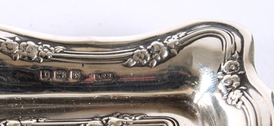 Lot 21 - An Edwardian Silver Trinket Dish or Tray