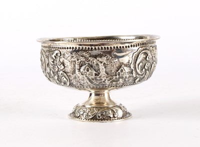 Lot 31 - A 19th Century Continental Silver Pedestal Bowl