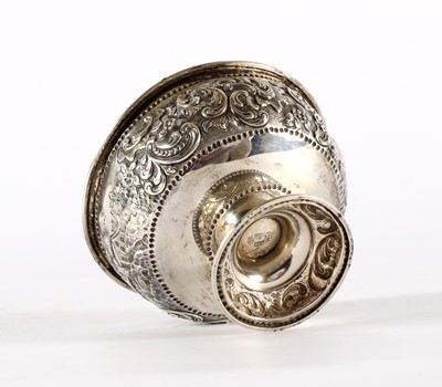 Lot 31 - A 19th Century Continental Silver Pedestal Bowl
