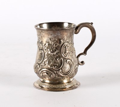 Lot 33 - A Georgian Provincial Silver Mug