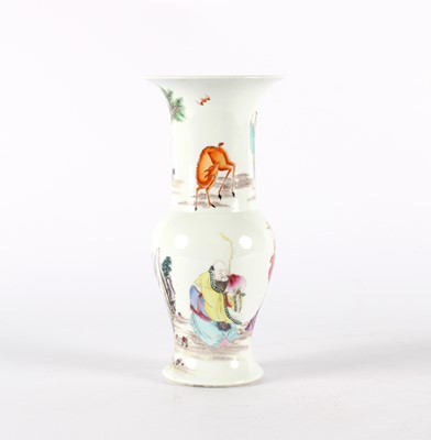 Lot 78 - A Chinese Famille Rose 'Longevity' Vase