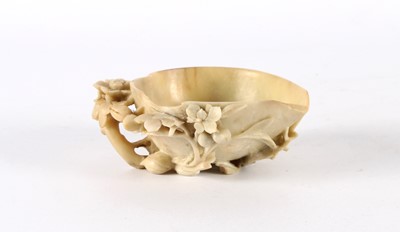 Lot 76 - A Chinese Carved Soapstone Cup