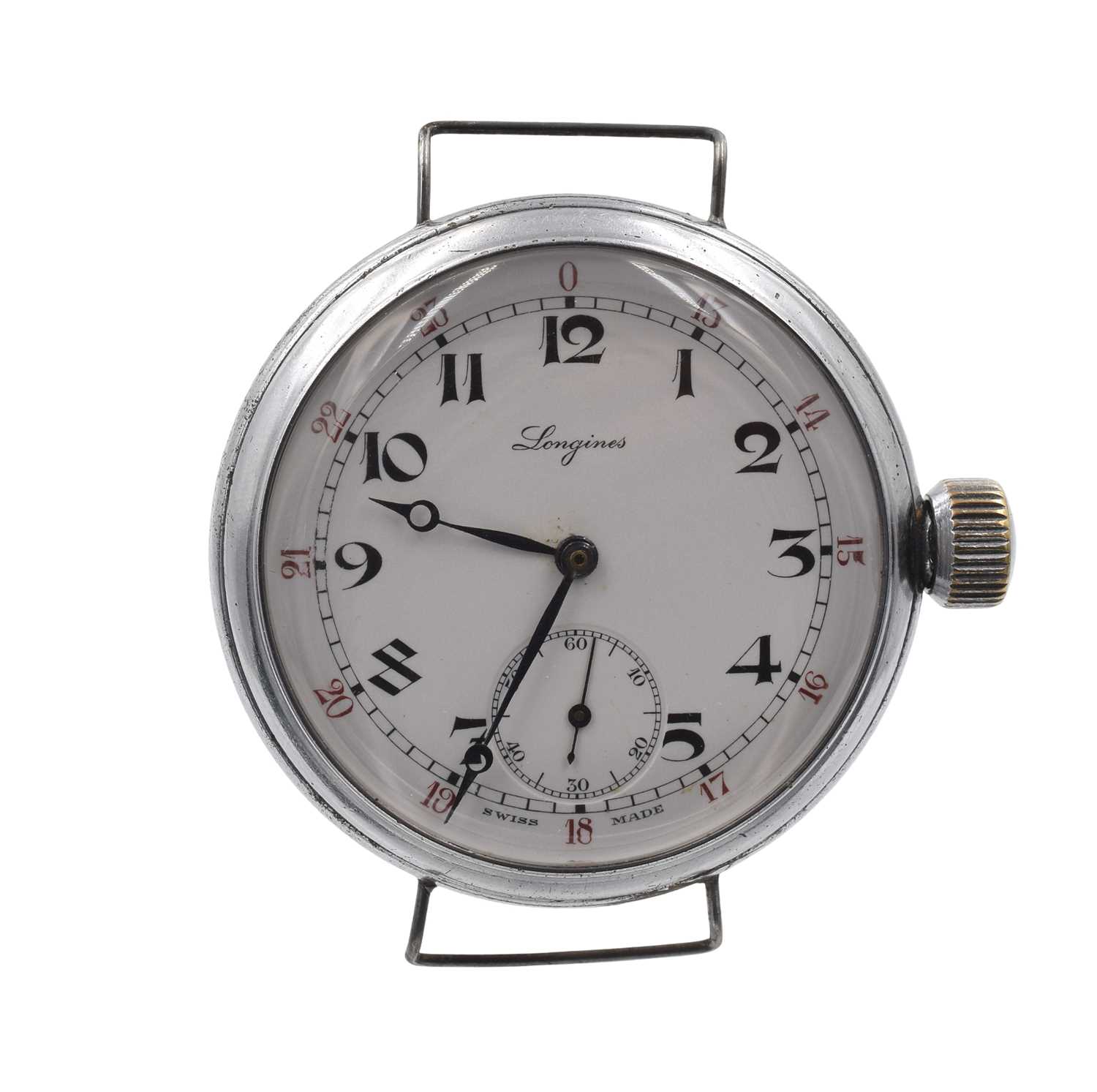 Lot A Longines trench watch