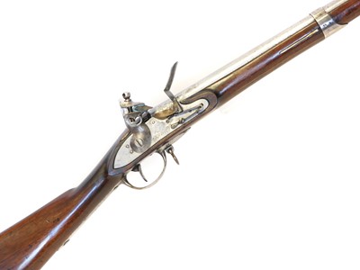 Lot 35 - US M.1812 .69 calibre flintlock musket, made...