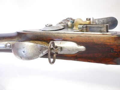 Lot 35 - US M.1812 .69 calibre flintlock musket, made...