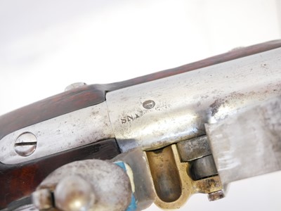 Lot 35 - US M.1812 .69 calibre flintlock musket, made...