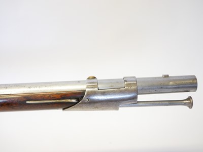Lot 35 - US M.1812 .69 calibre flintlock musket, made...