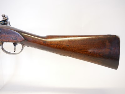 Lot 35 - US M.1812 .69 calibre flintlock musket, made...