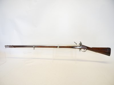 Lot 35 - US M.1812 .69 calibre flintlock musket, made...