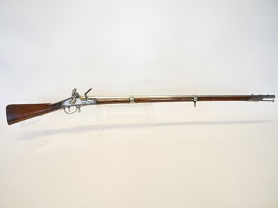 Lot 35 - US M.1812 .69 calibre flintlock musket, made...