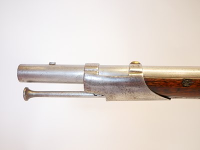Lot 35 - US M.1812 .69 calibre flintlock musket, made...