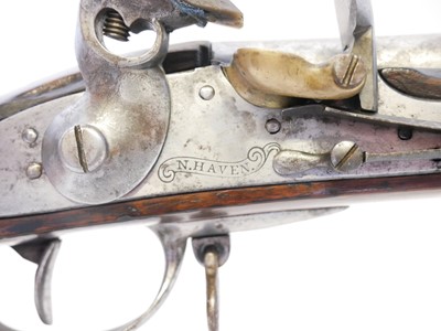 Lot 35 - US M.1812 .69 calibre flintlock musket, made...