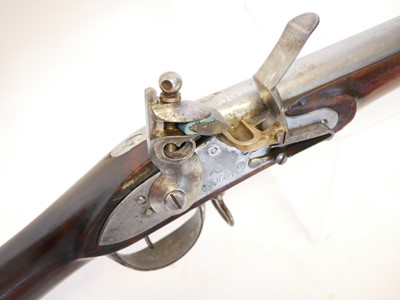 Lot 35 - US M.1812 .69 calibre flintlock musket, made...